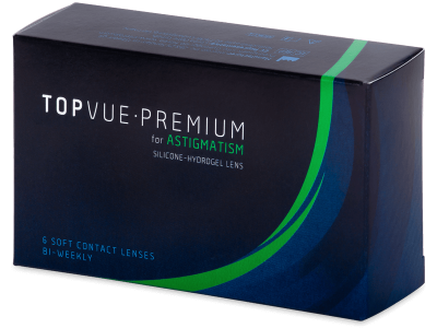 TopVue Premium for Astigmatism (6 šošoviek) - Tórické kontaktné šošovky