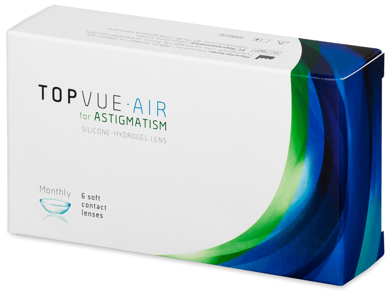 TopVue Air for Astigmatism (6 šošoviek) - Tórické kontaktné šošovky