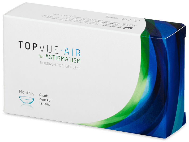 TopVue Air for Astigmatism (6 šošoviek) - Tórické kontaktné šošovky