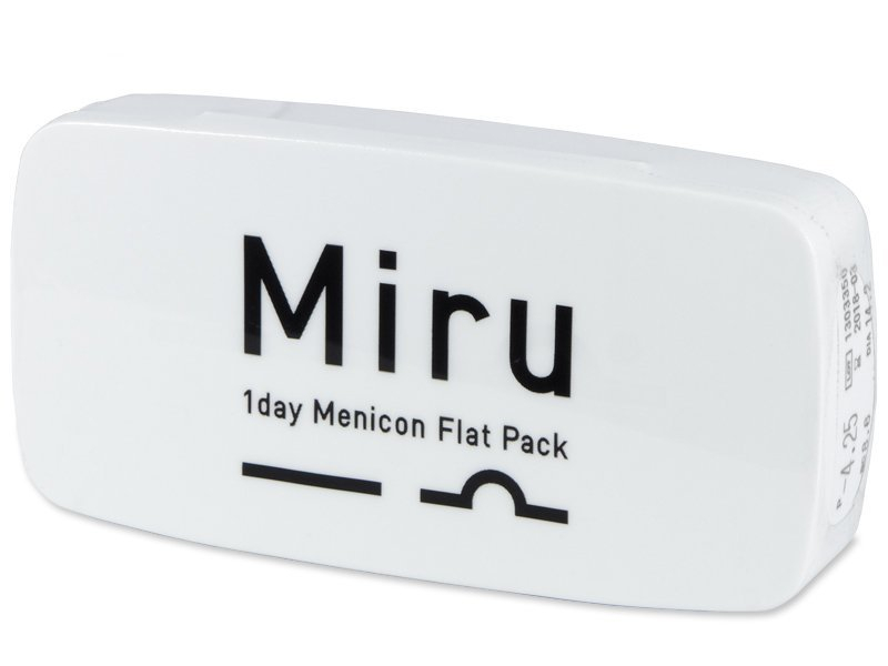 Miru 1day Menicon Flat Pack (30 šošoviek) - Jednodenné kontaktné šošovky