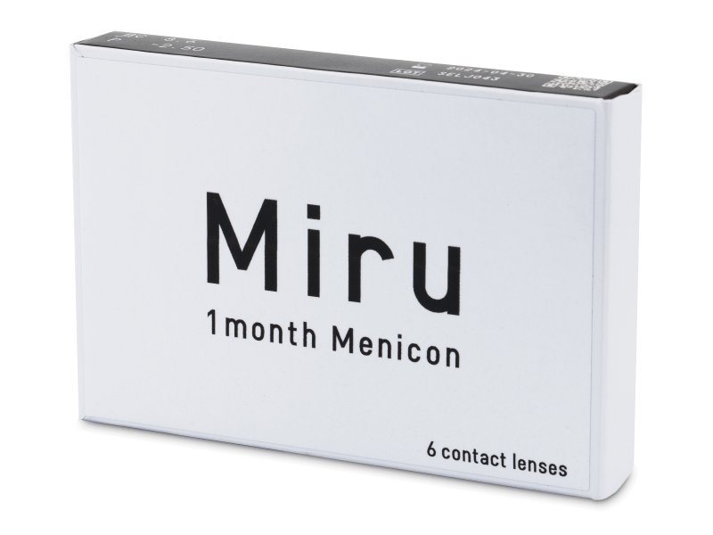 Miru 1 Month (6 šošoviek) - Mesačné kontaktné šošovky