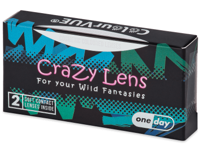 ColourVUE Crazy Lens - Reignfire - jednodenné nedioptrické (2 šošovky)