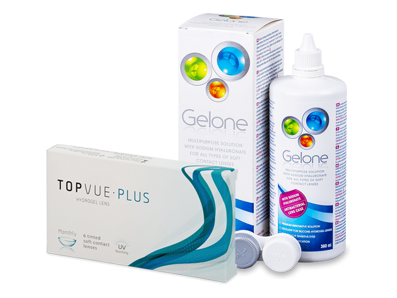 TopVue Plus (6 šošoviek) + Gelone 360 ml - Výhodný balíček