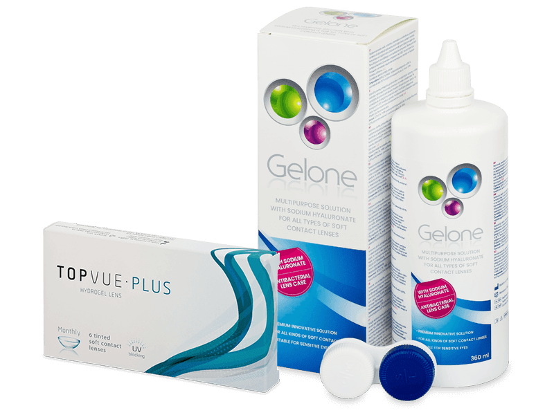 TopVue Plus (6 šošoviek) + Gelone 360 ml - Výhodný balíček