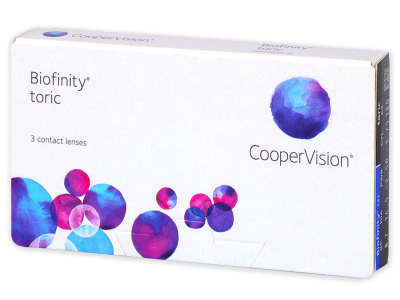 Biofinity Toric (3 šošovky) - Tórické kontaktné šošovky
