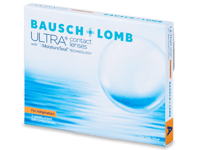 Bausch + Lomb ULTRA for Astigmatism (3 šošovky) - Tórické kontaktné šošovky