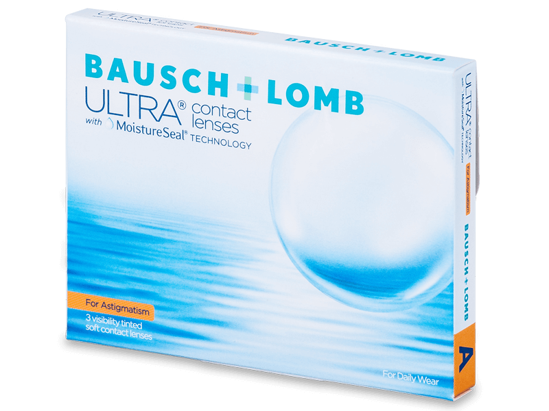 Bausch + Lomb ULTRA for Astigmatism (3 šošovky) - Tórické kontaktné šošovky
