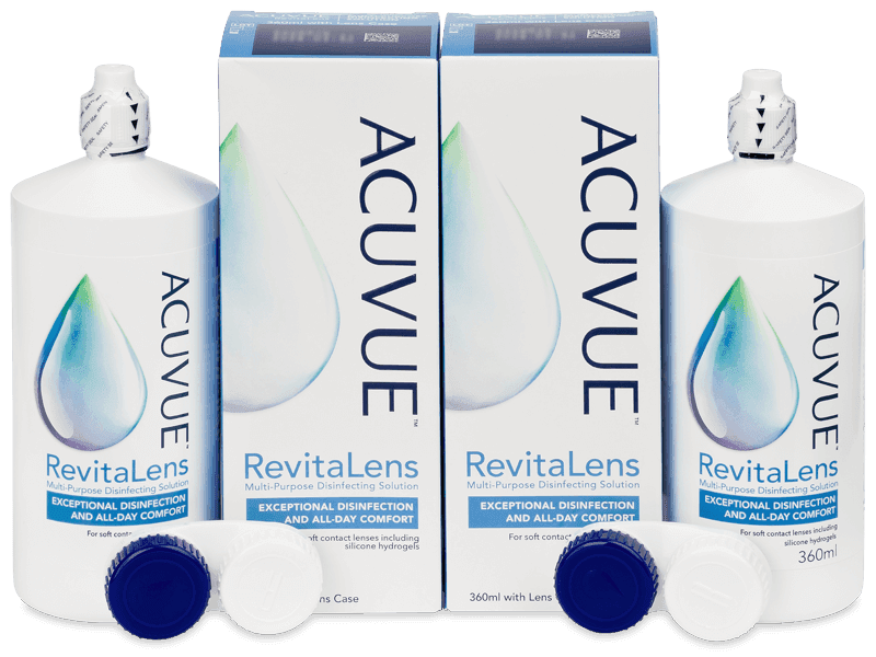 Roztok Acuvue RevitaLens 2x 360 ml - Výhodné dvojbalenie roztoku