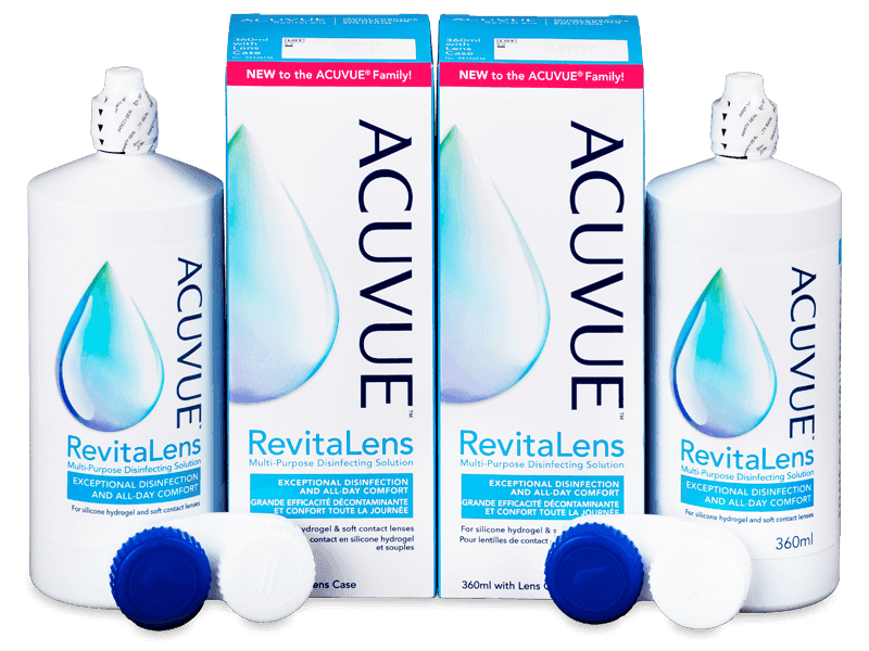 Roztok Acuvue RevitaLens 2x 360 ml - Výhodné dvojbalenie roztoku