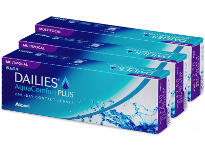Dailies AquaComfort Plus Multifocal (90 šošoviek) - Multifokálne kontaktné šošovky
