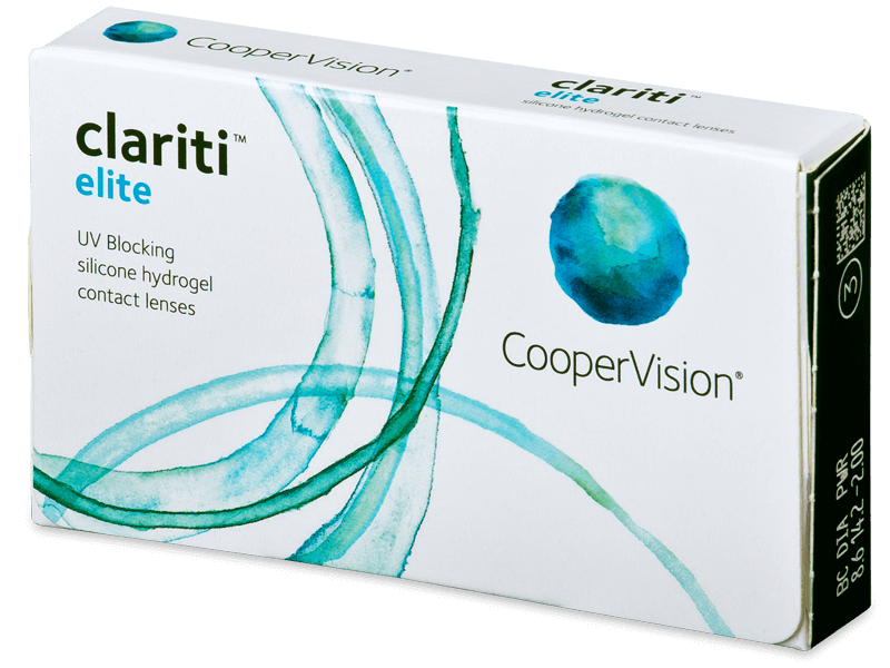 Clariti Elite (3 šošovky) - Mesačné kontaktné šošovky