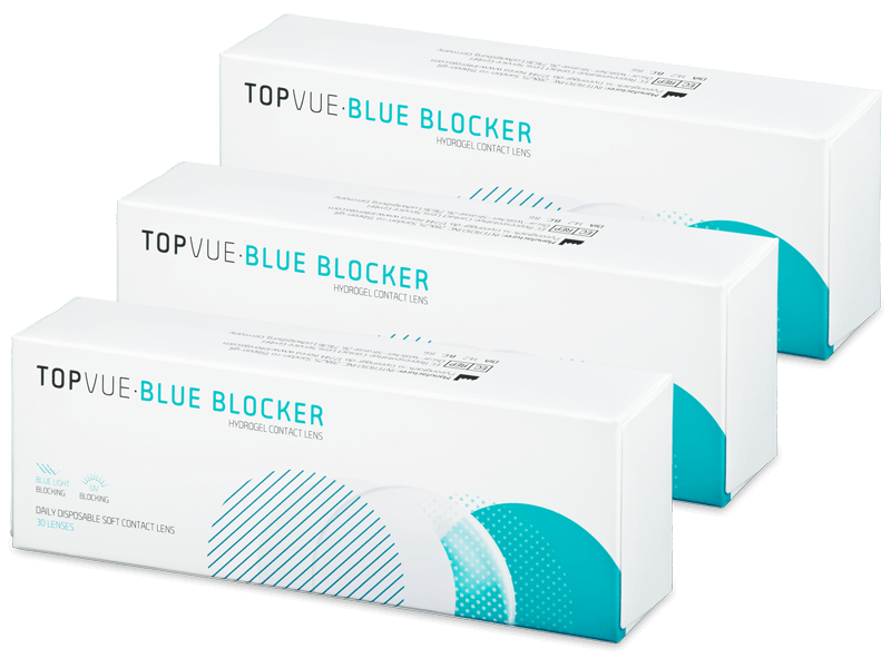 TopVue Blue Blocker (90 šošoviek) - Jednodenné kontaktné šošovky