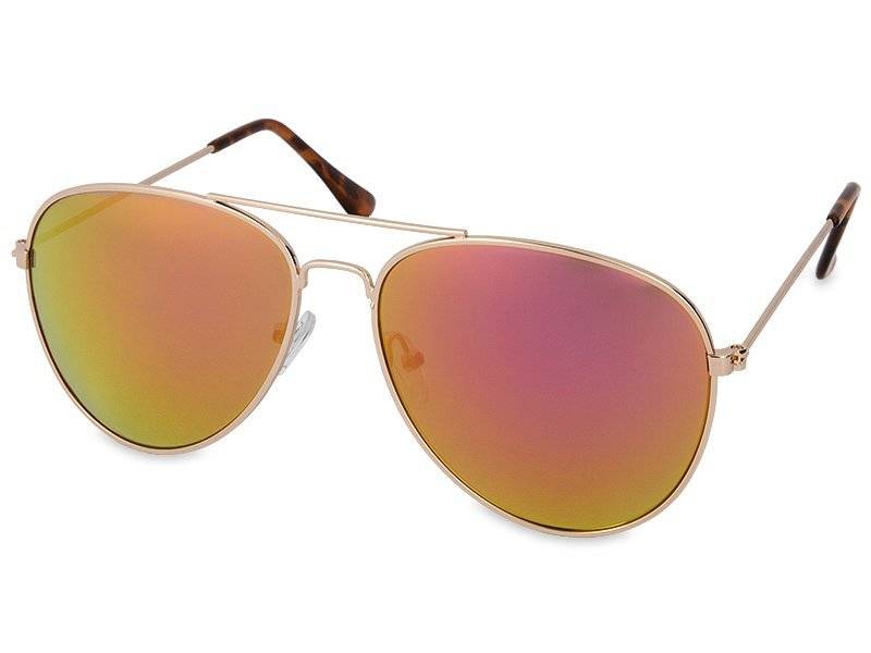 Slnečné okuliare Slnečné okuliare Gold Pilot - Pink/Orange 