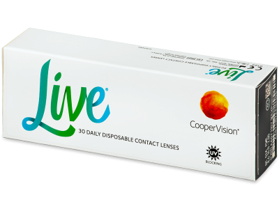 Live Daily Disposable (30 šošoviek) - Jednodenné kontaktné šošovky
