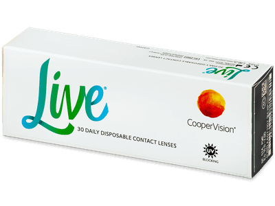 Live Daily Disposable (30 šošoviek) - Jednodenné kontaktné šošovky