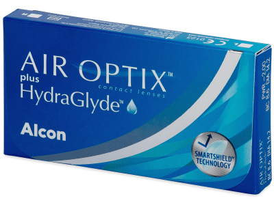 Air Optix plus HydraGlyde (6 šošoviek) - Mesačné kontaktné šošovky