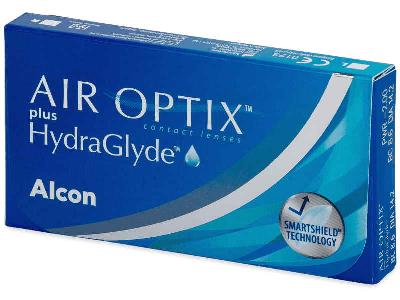 Air Optix plus HydraGlyde (6 šošoviek) - Mesačné kontaktné šošovky
