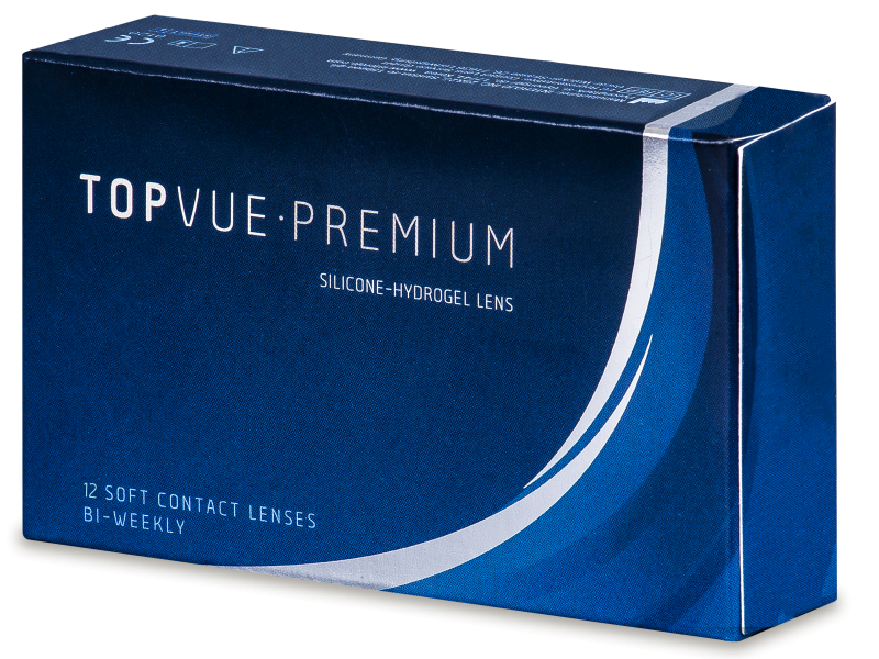 TopVue Premium (12 šošoviek) - Štrnásťdenné kontaktné šošovky