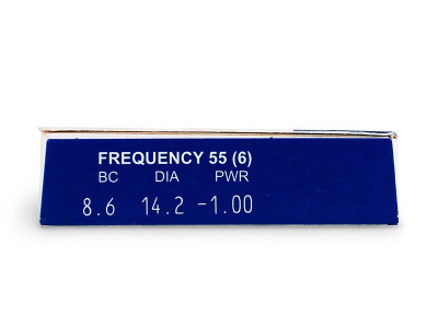 Frequency 55 (6 šošoviek) - Náhľad parametrov šošoviek