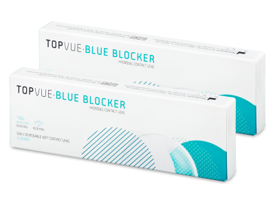 TopVue Blue Blocker (5 párov šošoviek) - Jednodenné kontaktné šošovky