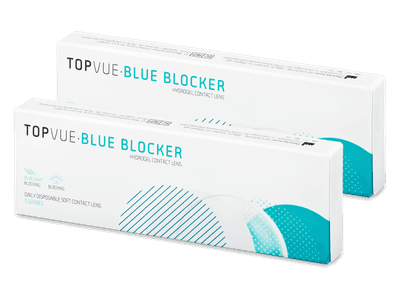 TopVue Blue Blocker (5 párov šošoviek) - Jednodenné kontaktné šošovky