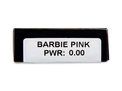 CRAZY LENS - Barbie Pink - nedioptrické jednodenné (2 šošovky) - Náhľad parametrov šošoviek