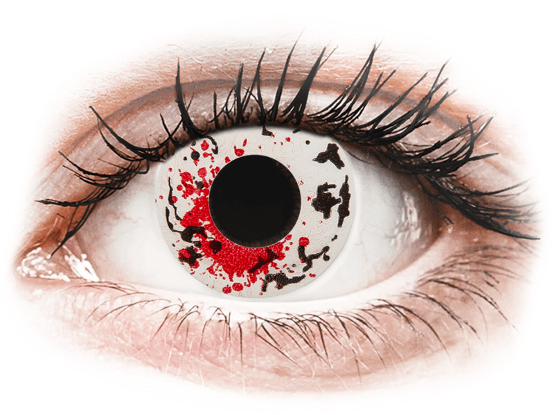 CRAZY LENS - Graffiti - dioptrické jednodenné (2 šošovky) - Coloured contact lenses