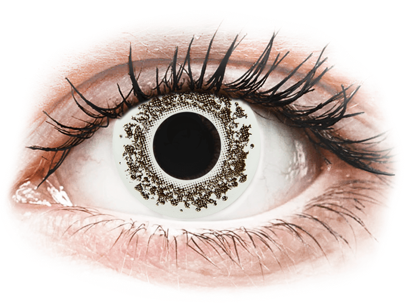 CRAZY LENS - Lord Snow - nedioptrické jednodenné (2 šošovky) - Coloured contact lenses