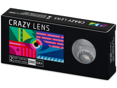 CRAZY LENS - Lord Snow - dioptrické jednodenné (2 šošovky) - Coloured contact lenses