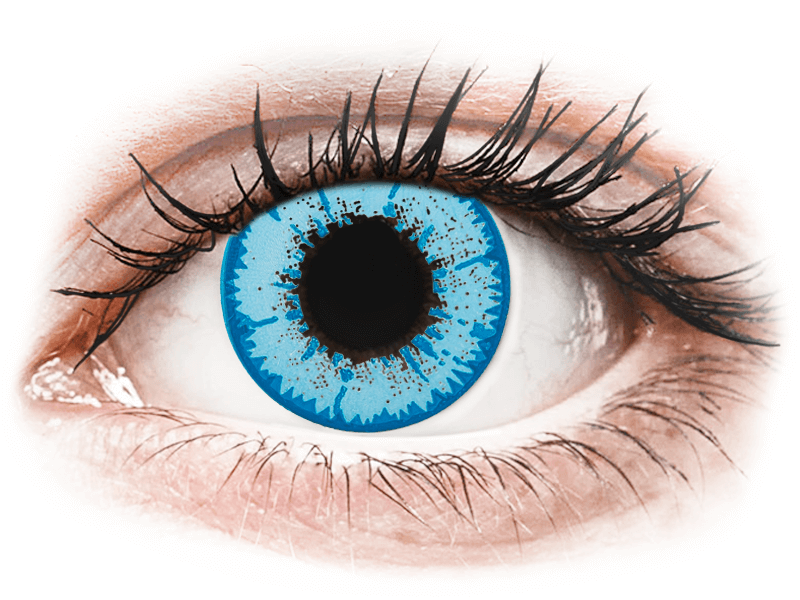 CRAZY LENS - Night King - dioptrické jednodenné (2 šošovky) - Coloured contact lenses