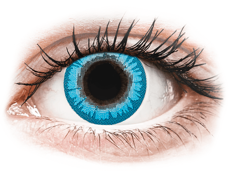 CRAZY LENS - White Walker - nedioptrické jednodenné (2 šošovky) - Coloured contact lenses