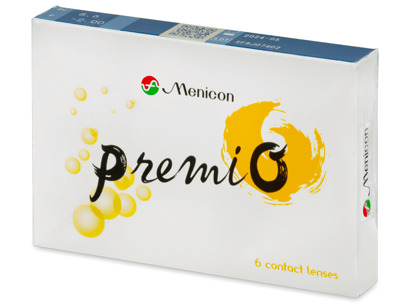 Menicon PremiO (6 šošoviek) - Štrnásťdenné kontaktné šošovky