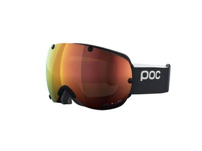 Športové okuliare POC Lobes Clarity Uranium Black/Spektris Orange