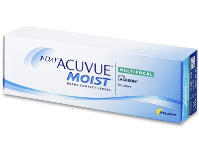 1 Day Acuvue Moist Multifocal (30 šošoviek) - Tórické kontaktné šošovky