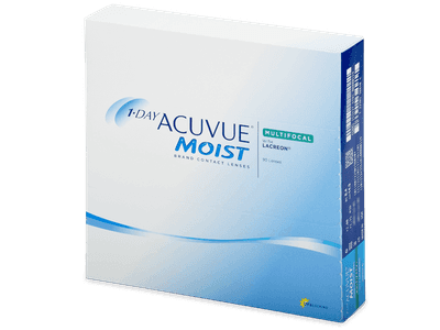 1 Day Acuvue Moist Multifocal (90 šošoviek) - Multifokálne kontaktné šošovky