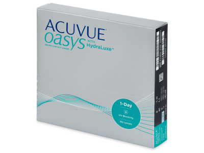 Acuvue Oasys 1-Day with Hydraluxe (90 šošoviek) - Jednodenné kontaktné šošovky
