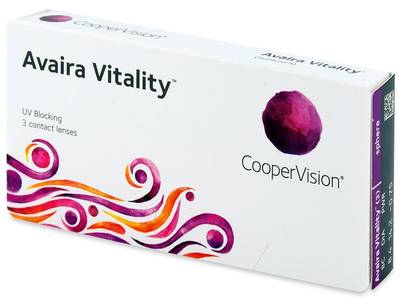 Avaira Vitality (3 šošovky) - Contact lenses