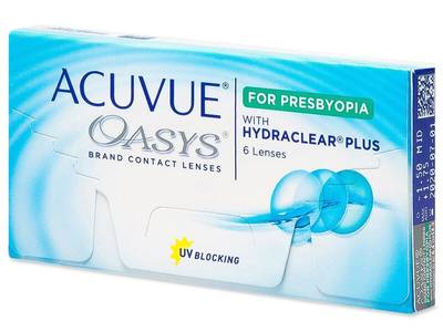 Acuvue Oasys for Presbyopia (6 šošoviek) - Multifokálne kontaktné šošovky