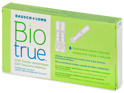 Očné kvapky Biotrue EDO 10x 0,5 ml - Očné kvapky