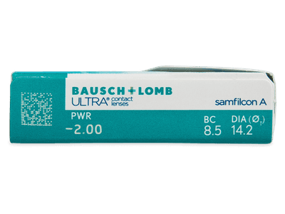 Bausch + Lomb ULTRA (6 šošoviek) - Náhľad parametrov šošoviek