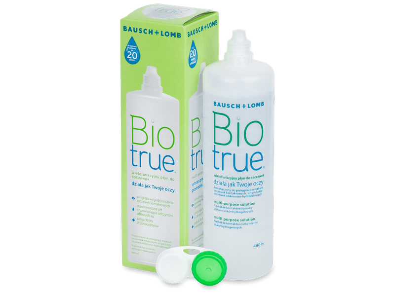 Roztok Biotrue 480 ml - Čistiaci roztok
