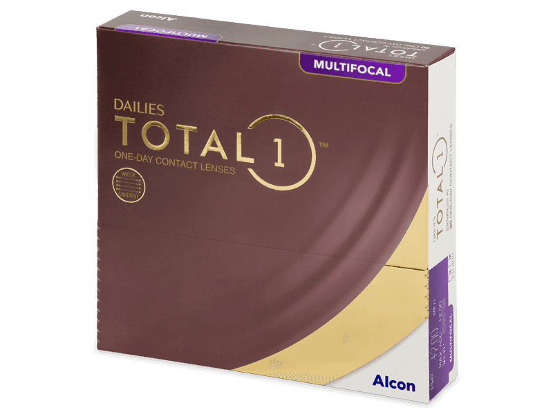 Dailies TOTAL1 Multifocal (90 šošoviek) - Multifokálne kontaktné šošovky