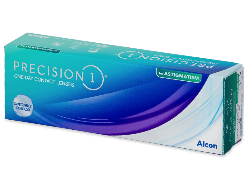 Precision1 for Astigmatism (30 šošoviek) - Tórické kontaktné šošovky