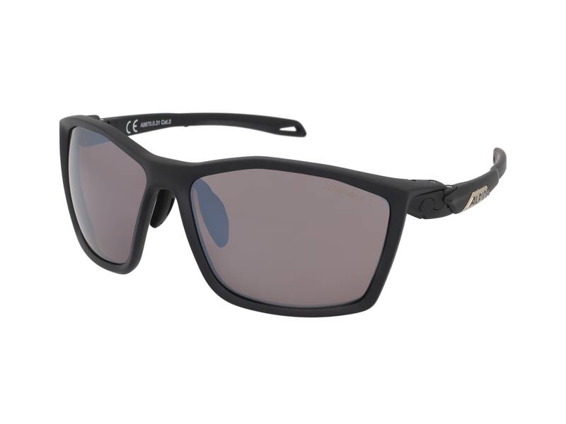 Slnečné okuliare Alpina Twist Five HM+ Black Matt/Black Mirror 