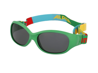 Slnečné okuliare Alpina Sports Flexxy Kids Green Puzzle 