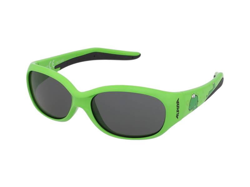 Slnečné okuliare Alpina Flexxy Kids Green Dino 