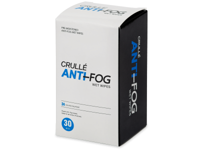 Vlhčené obrúsky Crullé Anti-fog 30 ks
