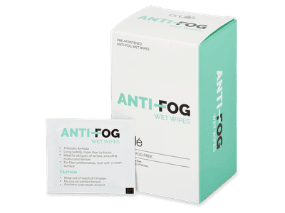 Vlhčené obrúsky Crullé Anti-fog 30 ks