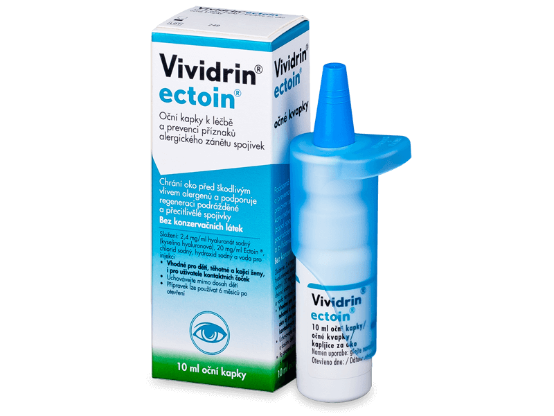 Vividrin ectoin 10 ml  - Očné kvapky