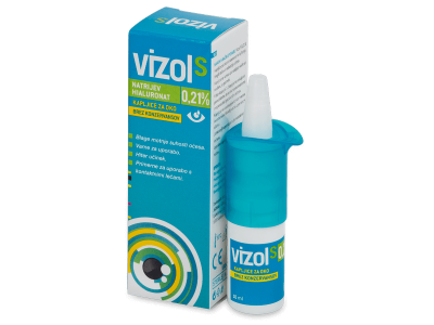 Očné kvapky Vizol S 0,21% 10 ml 